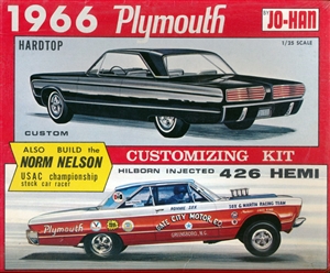 1966 Plymouth Fury III (3 'n 1) Stock, Custom or Racer (1/25) (fs)