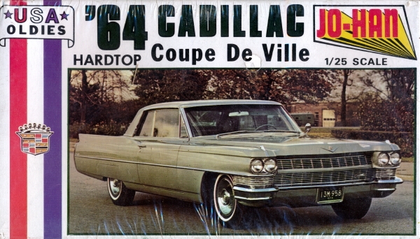 1964 CADILLAC COUPE DeVILLE GAUGE FACES for 1/25 scale JOHAN kits—PLS READ DESC 