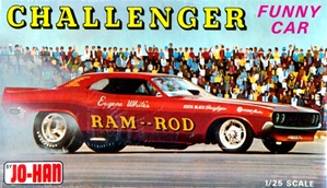 1970 Dodge Challenger 'Ram Rod' Funny Car (1/25) (fs)