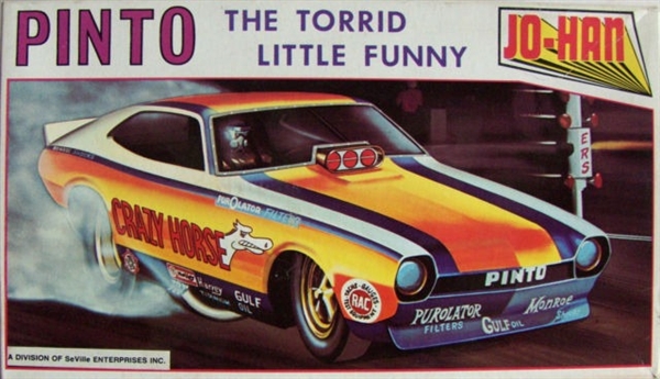 Jo-Han Pinto The Torrid Little Funny Car Detailed Model Kit #gc-3200 1 25 for sale online 