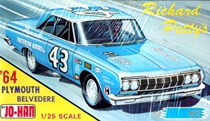 1964 Richard Petty Plymouth Belvedere (1/25) (fs)