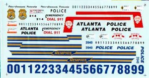 City of Atlanta Police, Memphis, Tn, & City of Indianapolis (1/24)