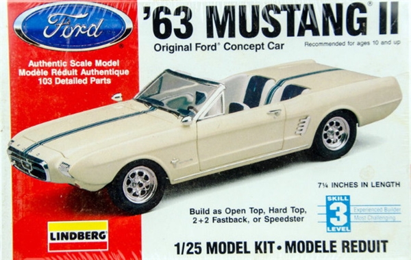 1963 Ford Mustang Ii Concept Car