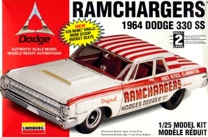 1964 Dodge Hemi Super Stock  'Ramchargers'  (1/25)  (fs)