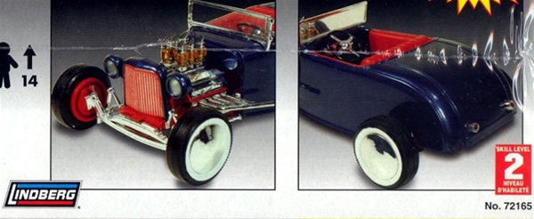 1932 '32 Ford Hot Rod Highboy Lindberg 3 Way 1/25 Scale Model Kit 72165 for sale online 