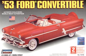 1953 Ford Convertible with Continental kit (1/25) (fs)