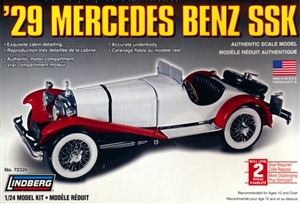 1929 Mercedes Benz SSK (1/24) (fs)