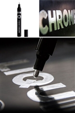 2mm "Medium" Tip Liquid Chrome Mirror Effect Marker
