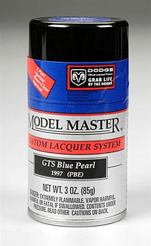 Spray GTS Blue Pearl Lacquer 3 oz