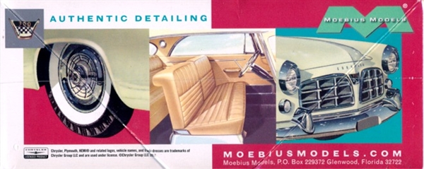 Moebius 1201 1955 Chrysler 300 1:25 