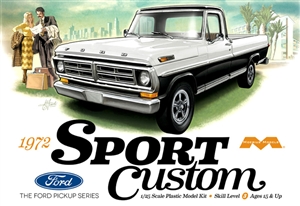 1972 Ford F-100 Sport Custom 2WD Shortbed Pickup