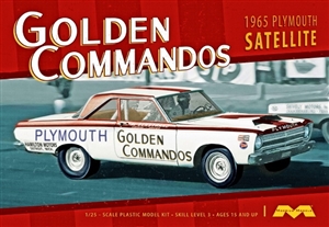 1965 Plymouth "Golden Commando" Hemi Super Stock (1/25) (fs) (1 of 1500)  Damaged Box