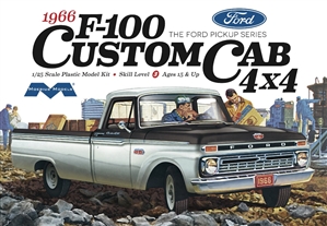 1966 Ford F-100 Custom Cab 4x4 Pickup (1/25) (fs)