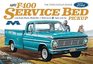 1967 Ford F-100 Service Bed Pickup (1/25) (fs)
