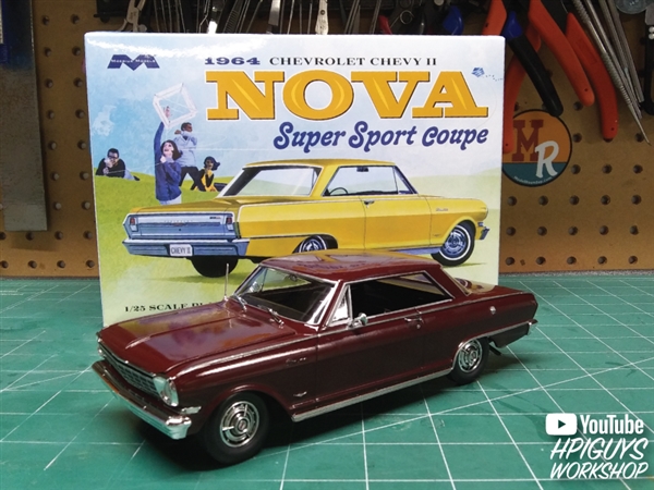 Moebius Models 2320 1:25 1964 Chevy Nova II Super Sport Coupe
