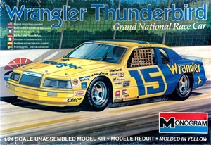 1983 Ford Thunderbird #15 Dale Earnhardt 'Wrangler' Grand National Race Car (1/24) (fs)