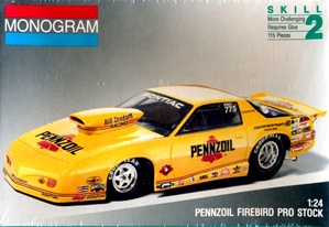 1992 Jerry Eckman 'Pennzoil' Firebird Pro Stock (1/24) (fs)
