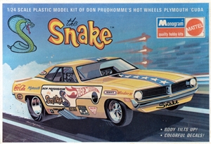 1970 Plymouth Barracuda 'The Snake' Don Prudhomme's Funny Car (1/24)