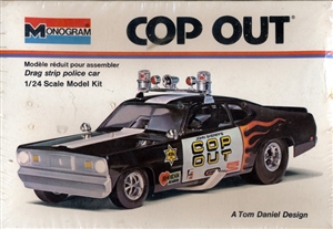 197x Tom Daniel 'Cop Out' Plymouth Duster Funny Car (1/24) (fs) Original Issue