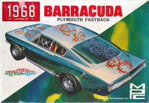 1968 Plymouth Barracuda Fastback (4 'n 1) Stock, Custom, Trans-Am or Street Rod (1/25)