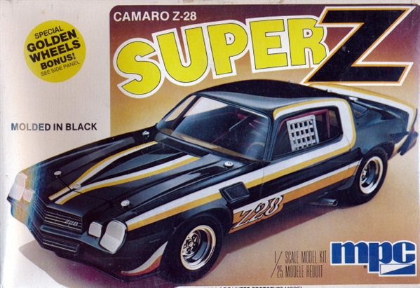 Vintage MPC Camaro Z28 Chevy Super Performance Coupe 1-0747 Model Kit for sale online