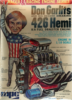 Chrysler A/A Fuel Dragster 426 Hemi 'Don Garlits' Engine (1/10) (fs)