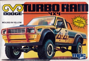 1983 Dodge D-50 4X4 Pickup "Turbo Ram" (1/25) (fs)