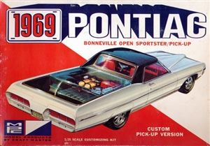 1969 Pontiac Bonneville Open Sportster/Pick-up (3 'n 1) Stock, Custom or Pick-up (1/25) (si)