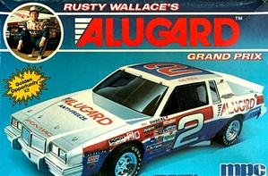 1985 Pontiac Grand Prix Rusty Wallace "Allugard" # 2 (1/25) (fs)