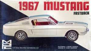 1967 Ford Mustang 2+2 Fastback (4 'n 1) Stock, Custom, Drag or Grand Touring (1/25) (fs) MINT