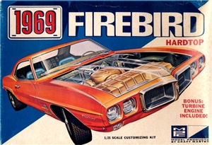 1969 Pontiac Firebird Hardtop (3 'n 1) Stock, Wild Street or Track (1/25)