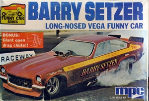 1973 Chevy Vega Barry Setzer Long-Nosed Vega Funny Car (1/25)