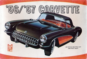 1956/1957 Chevy Corvette Convertible/Coupe (8 'n 1) Stock, Modified, Bonneville Racer,Custom, Road, Rally or Stock Car (1/25) (fs)