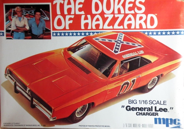 Red Line Custom Dodge Charger Hood Dukes of Hazzard 01 The General Lee 