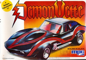 1982 Corvette Custom Coupe "Demon Vette" (Turbo Shark) (1/25) (fs)