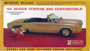 1965 Dodge Custom 880 Convertible (1/25) RARE