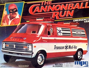 198X Cannonball Run Dodge Emergency Van (1/25) (fs)