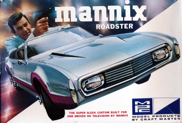 new! 1970s MPC Mannix Roadster model box magnet 