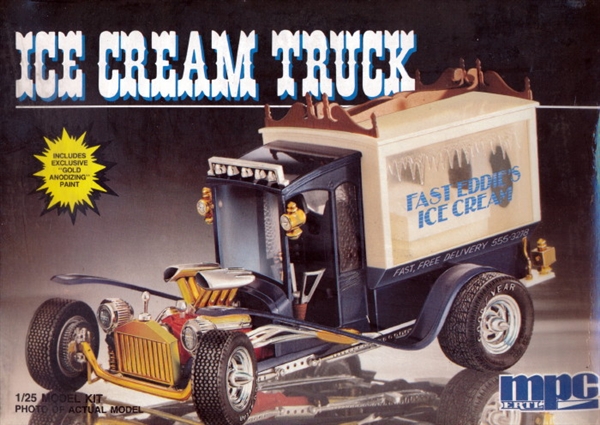Ice Cream Truck Custom Street Rod (1/25) (fs)