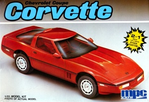 1987 Chevrolet  Corvette Coupe (2 'n 1) Stock or Custom (1/25) (fs)