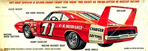 1970 Dodge Charger 'K & K Insurance' Bobby Issac #71 (1/25) (fs)