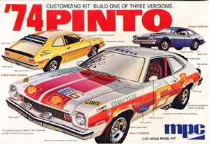 1974 Ford Pinto (3 'n 1) Stock, Street Rod or Rally (1/25) Original 1974 Annual Issue