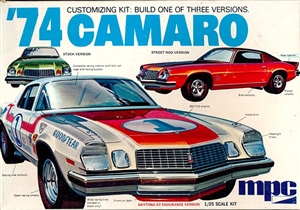 1974 Chevy Camaro (3 'n 1) Stock, Street or Daytona GT (1/25) (fs) Original 1974 Issue