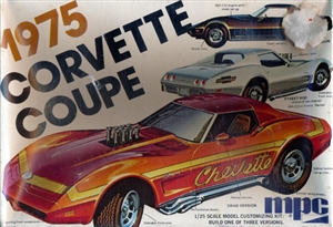 1975 Chevy Corvette  Stingray Coupe (3 'n 1) Stock, Street or Drag (1/25)