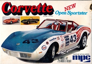 1976 Corvette Open Sportster (3 'n 1) Stock, Hot Road Racer or Custom (1/25) (fs)