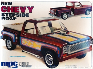 1978 Chevy Stepside 2X4 Pickup (2 'n 1) Stock or Street  (1/25) (fs)
