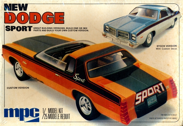 MPC 1977 DODGE MONACO /'THE JOKER GETAWAY CAR/' 1//25 SCALE MODEL KIT