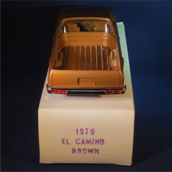 1979 Chevy El Camino Dealer Promo Car Brown w/box MINT Vintage 