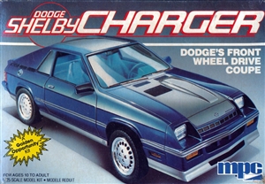 1986 Dodge Charger 'Shelby' Front Wheel Drive Coupe (1/25) (fs)