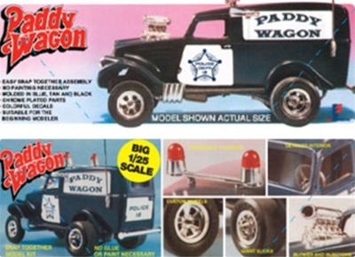 1933 Willys Panel Van - Paddy Wagon Super Snap (1/25) (fs)